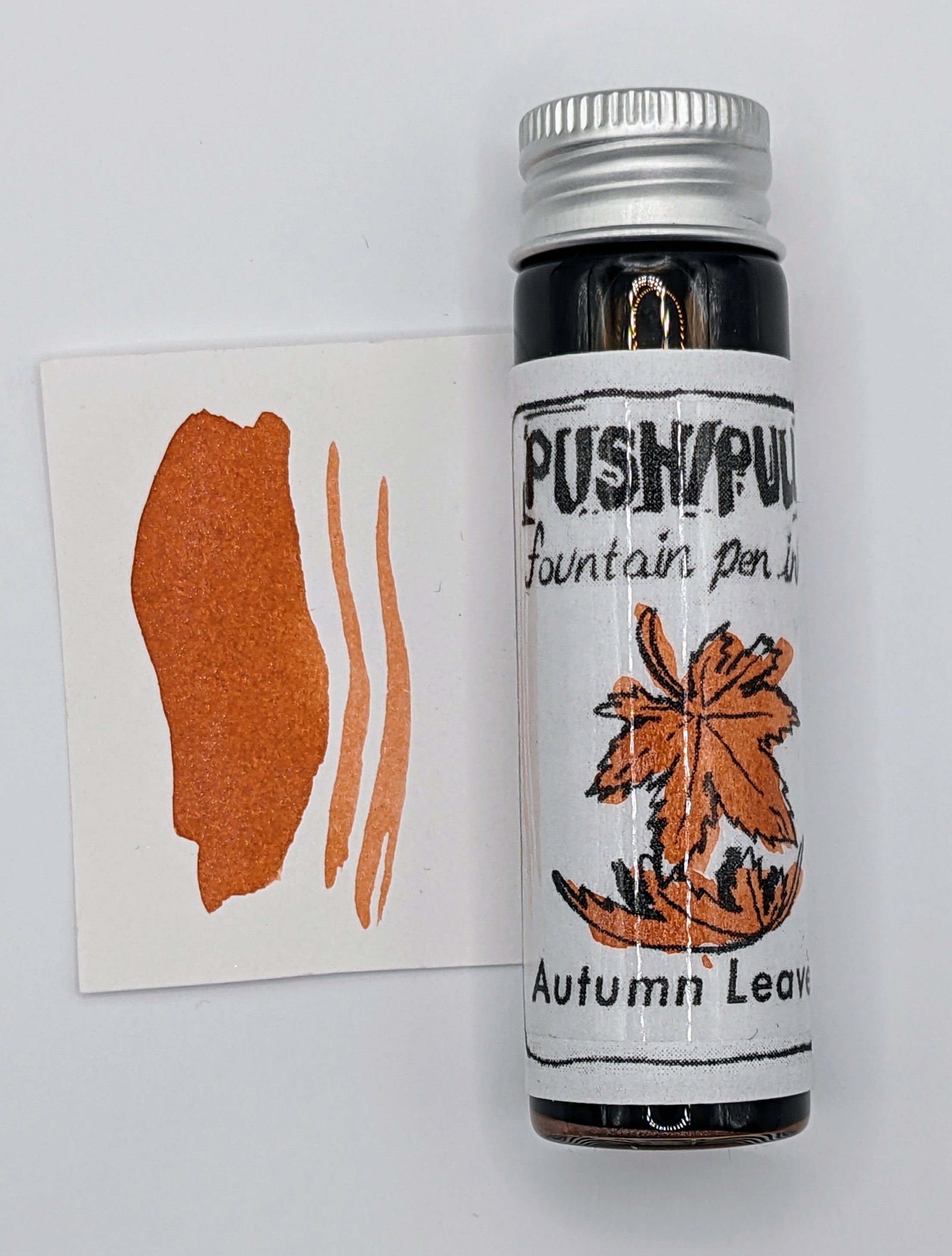 Push/Pull Fountain Pen Ink - Autumn Leaves, 20ml | Push/Pull Seattle